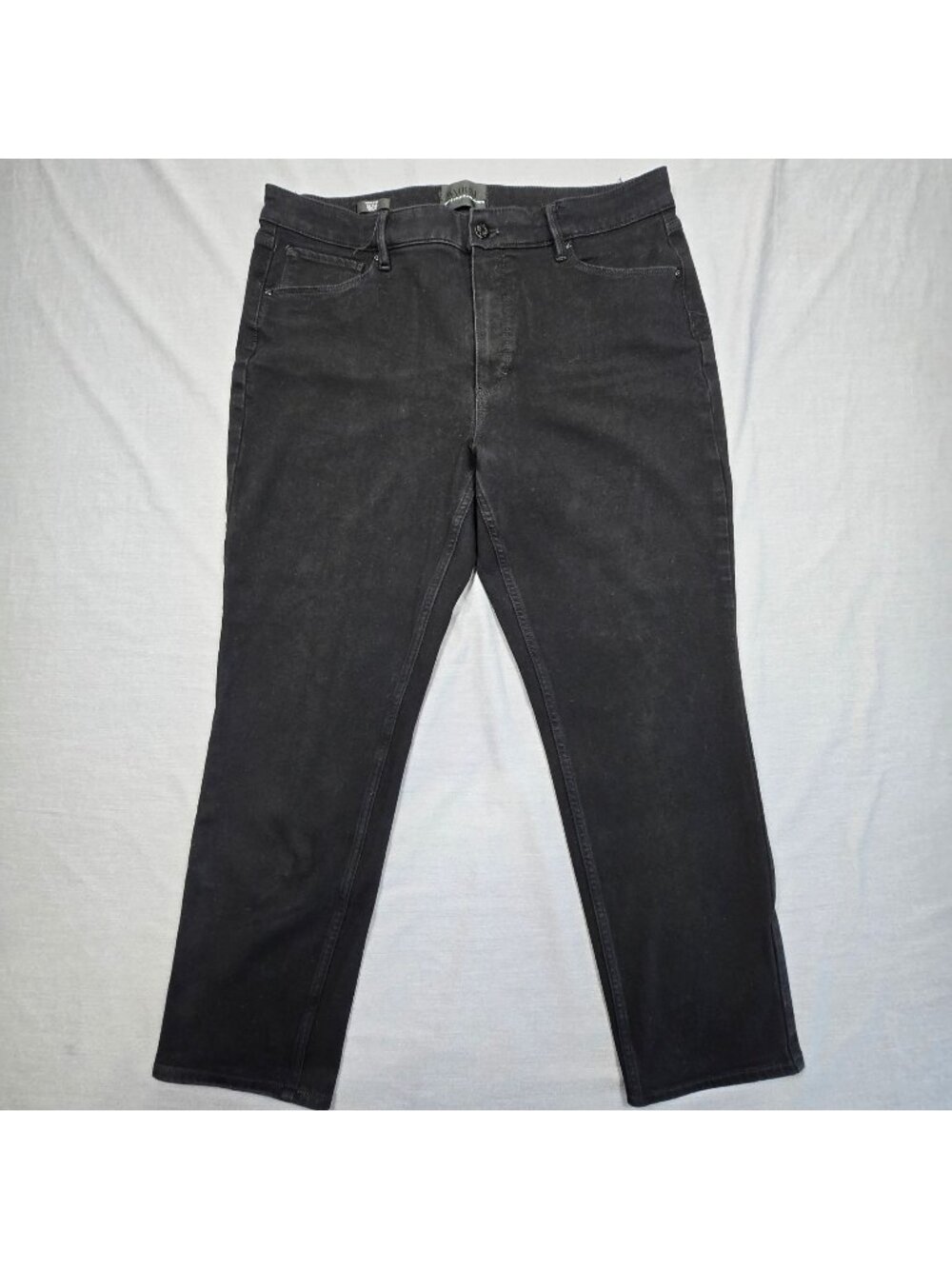 White House Black Market 16S Womens High Rise Slim Sculpt Black Jeans Denim